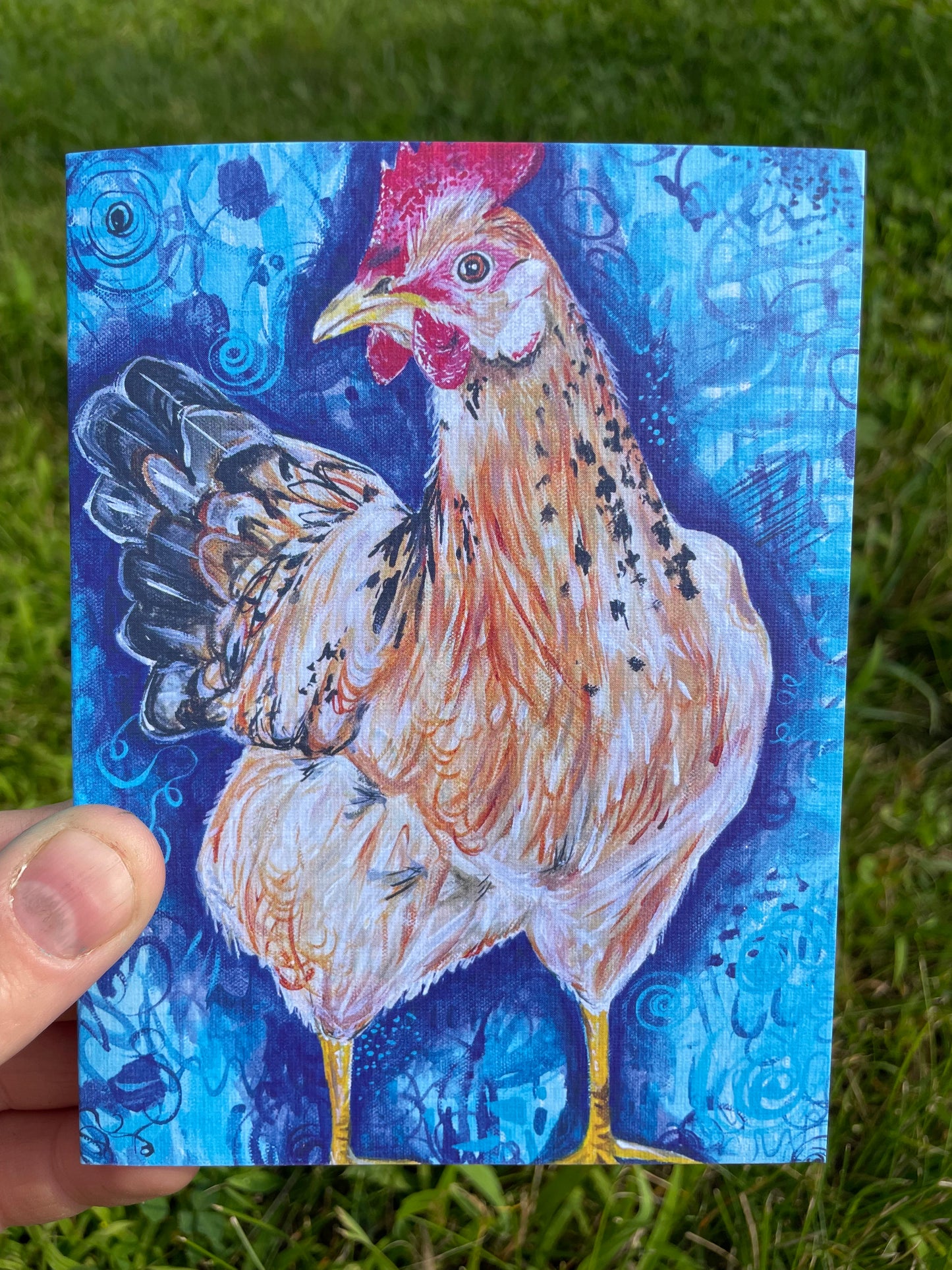 Chicken Greeting Card