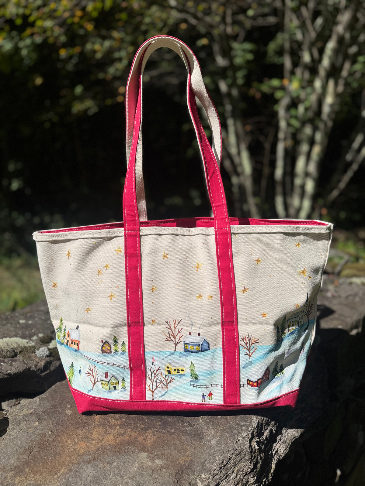 Santa Baby Custom LLBean Tote