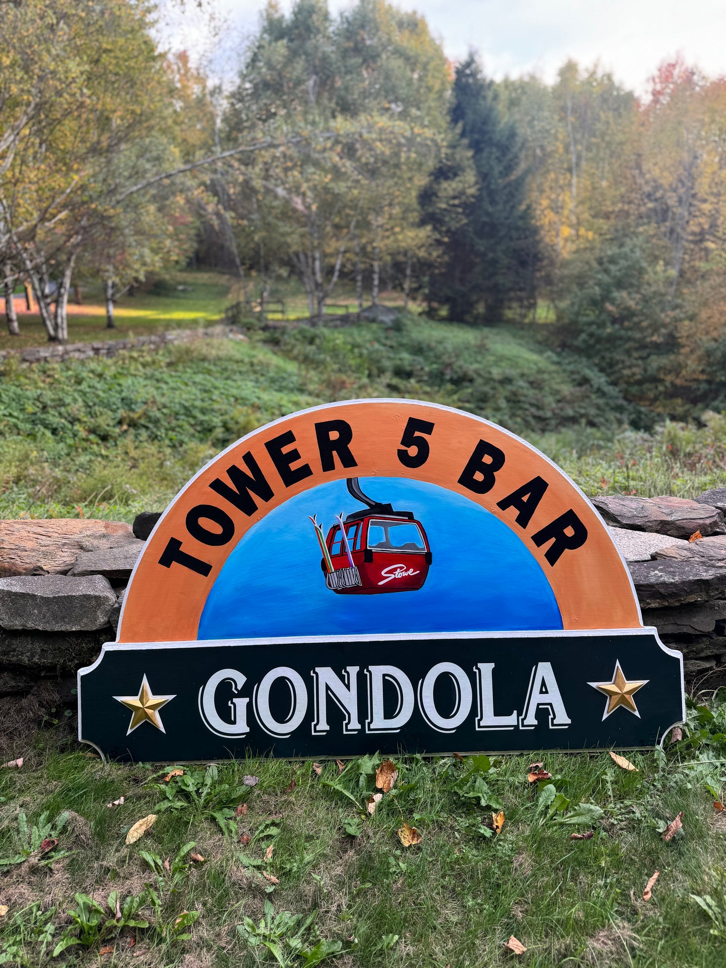 Stowe Gondola Sign