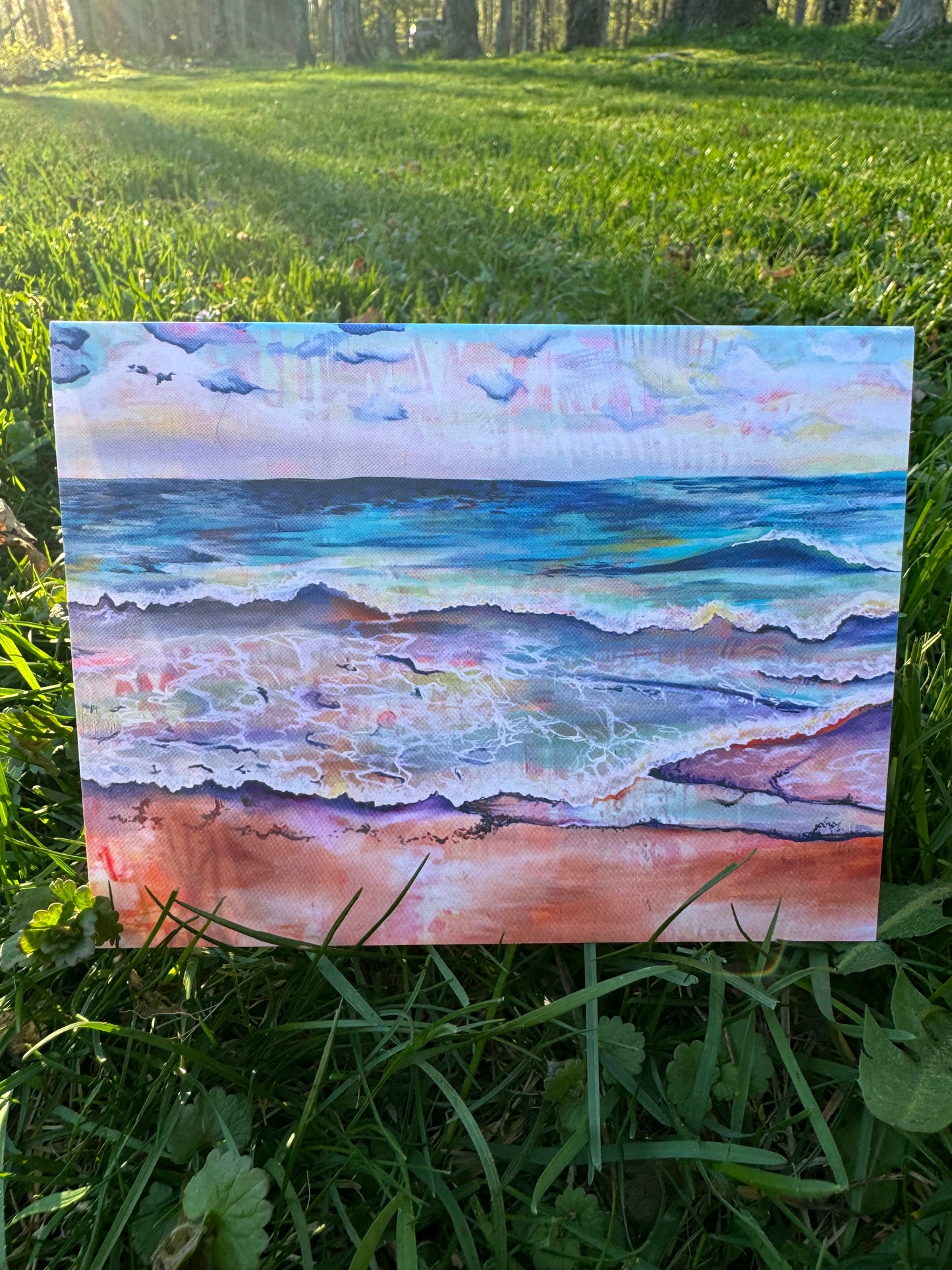Beach Greeting Card