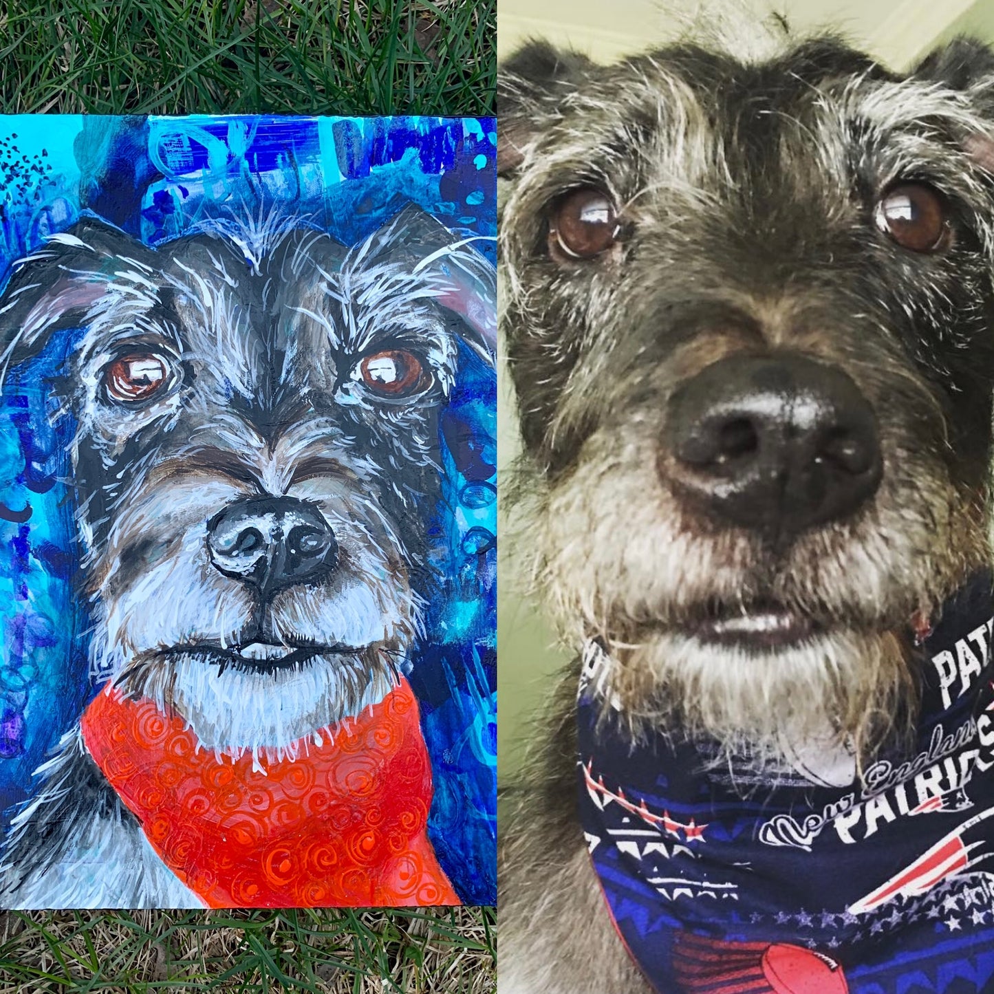 Custom Painted Pet Portrait