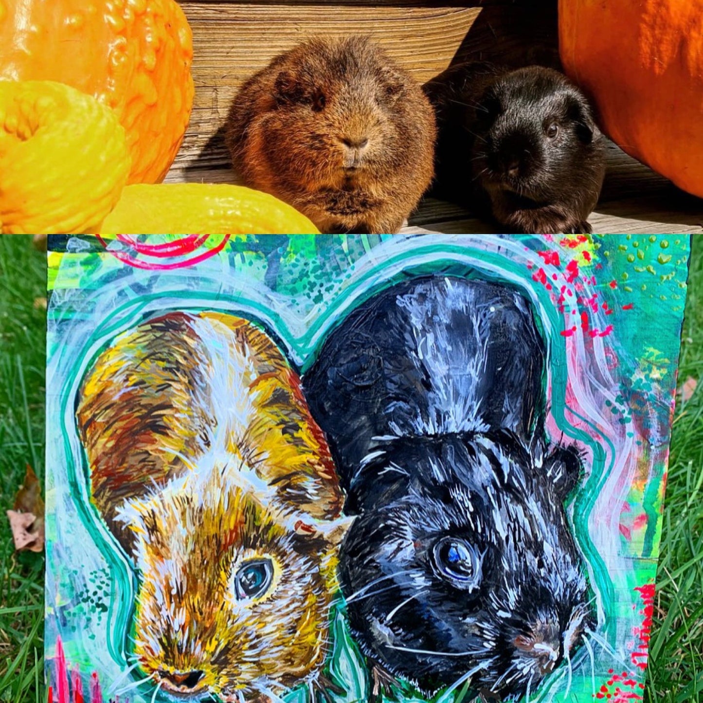 Custom Painted Pet Portrait