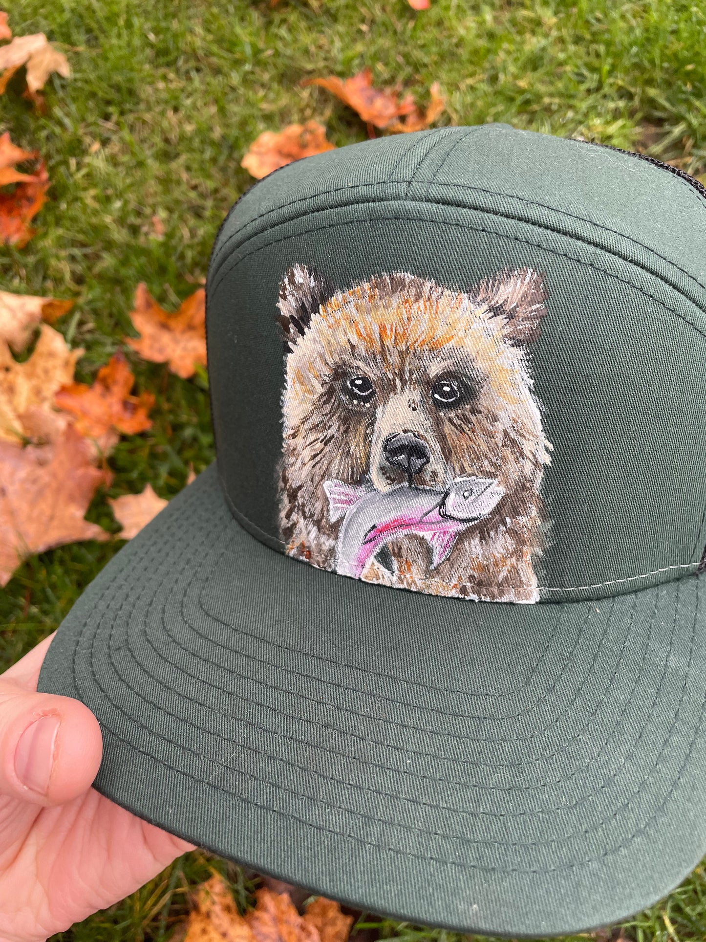 Custom Painted Hat