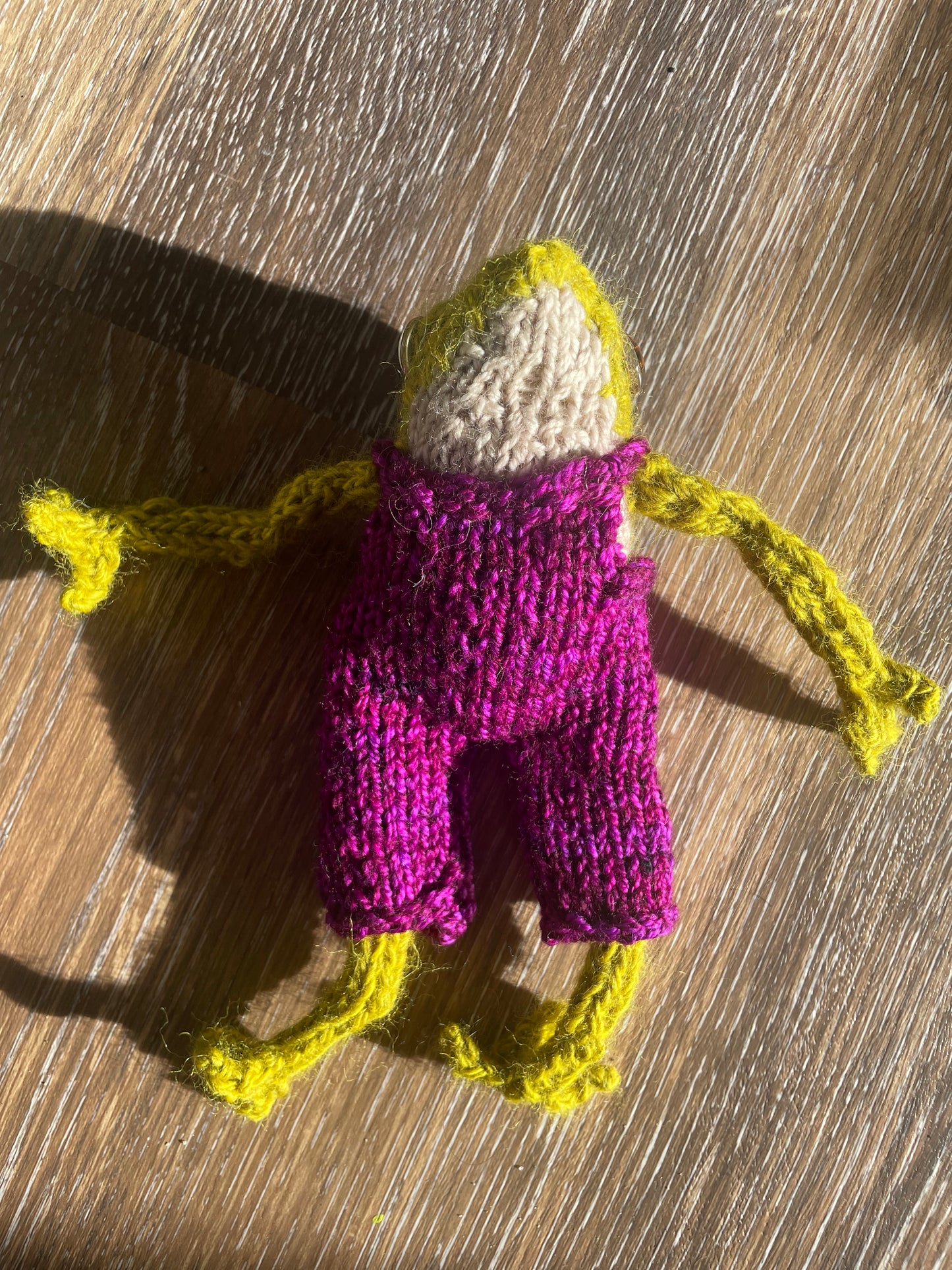 Custom Hand Knitted Frog