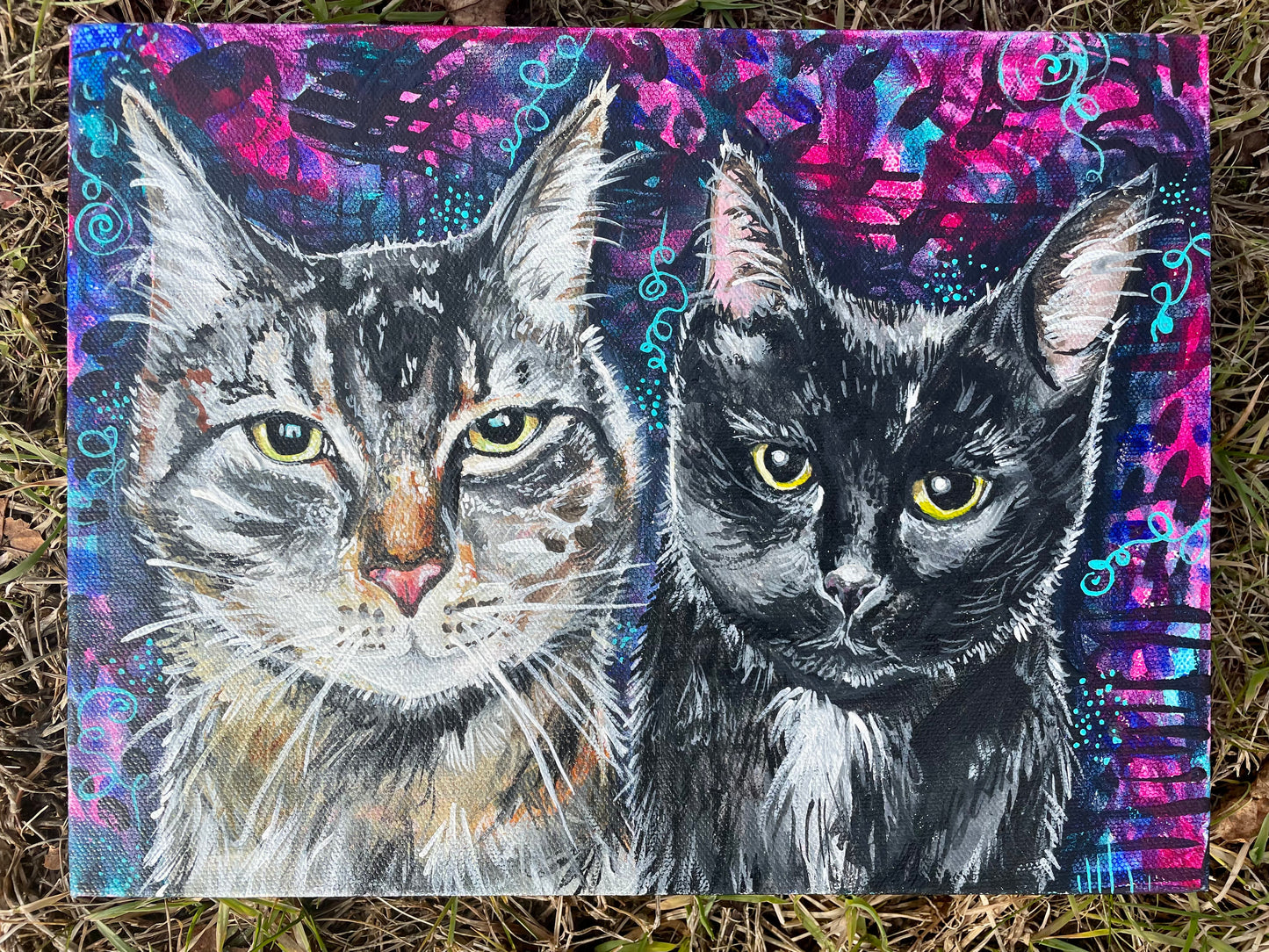 Custom Painted Pet Portrait