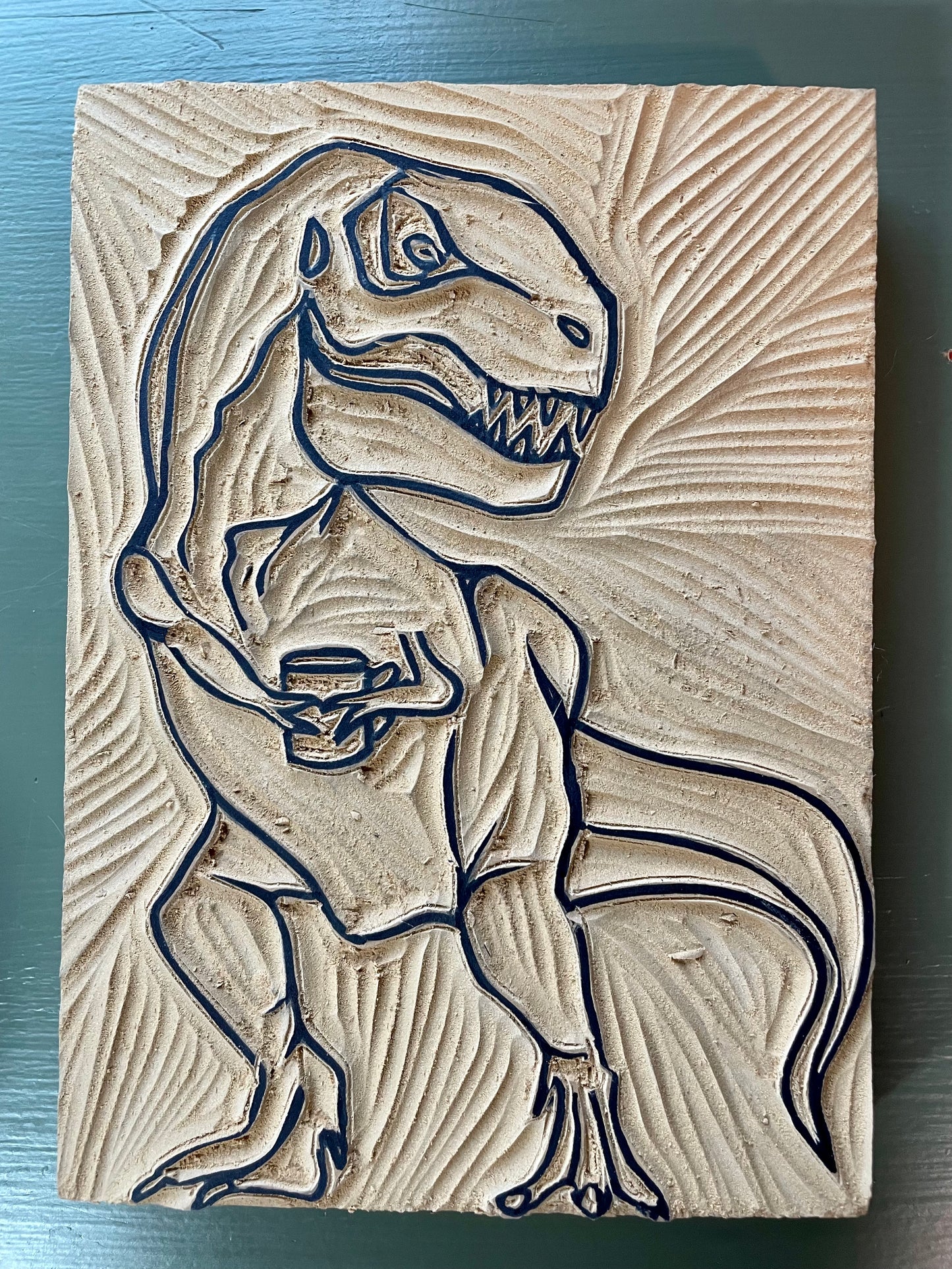 Tea-Rex Vinyl Sticker