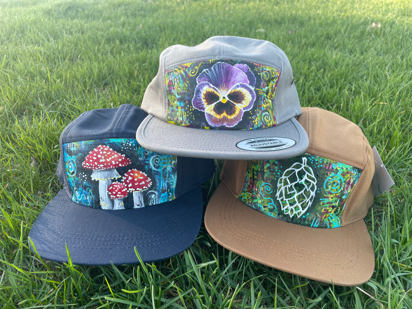 Custom Painted Hat