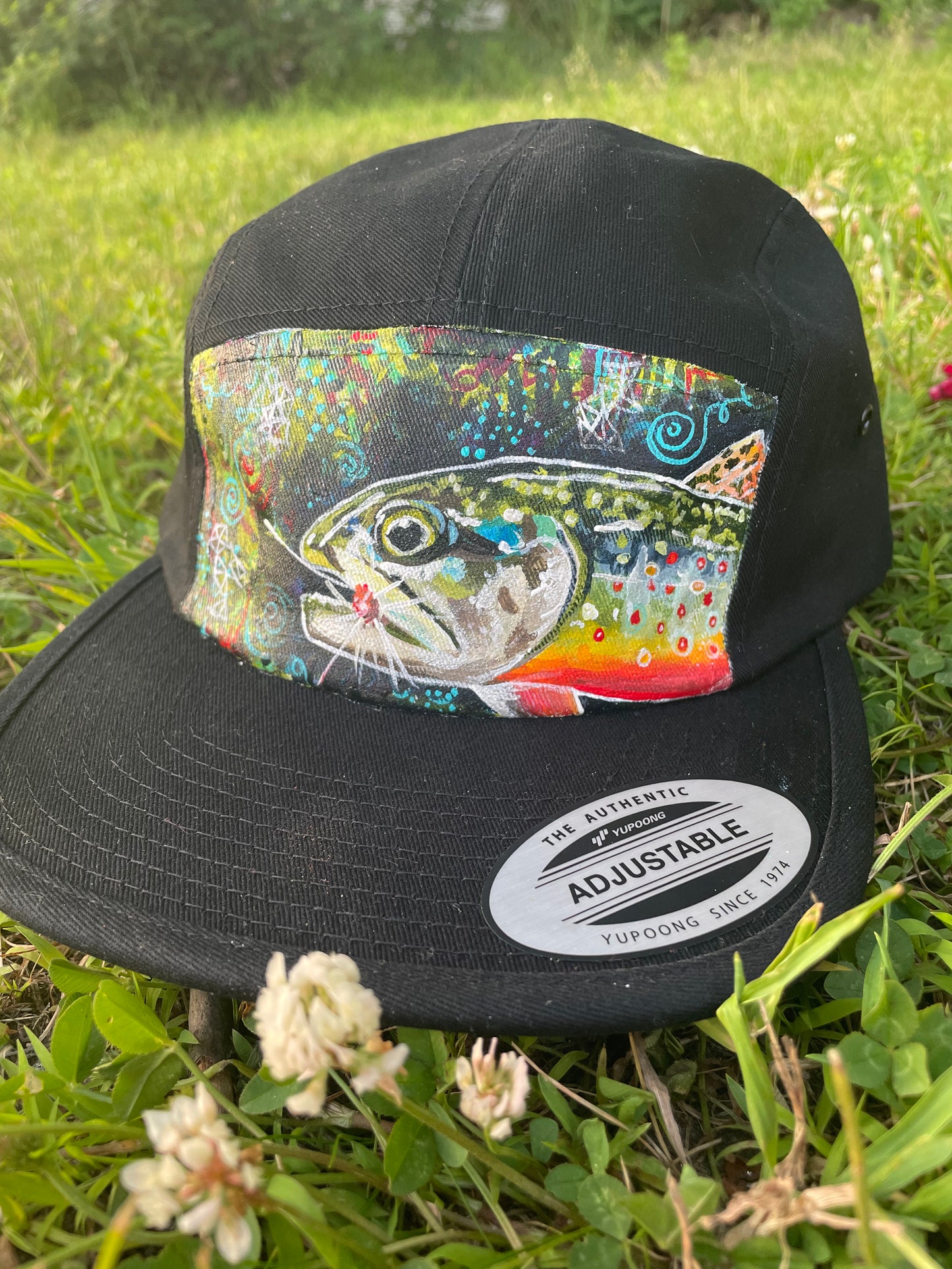 Custom Painted Hat