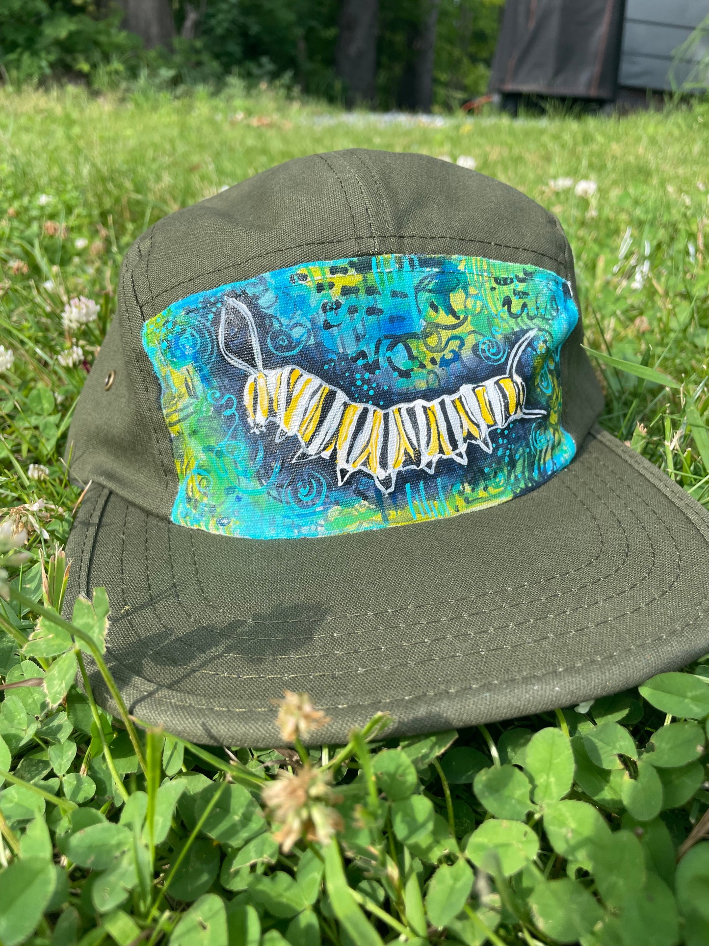 Custom Painted Hat