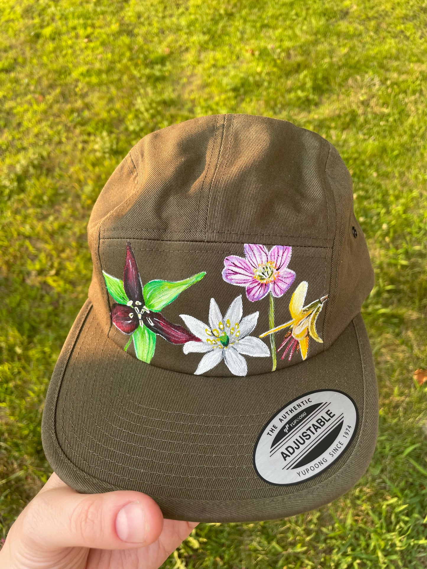 Custom Painted Hat
