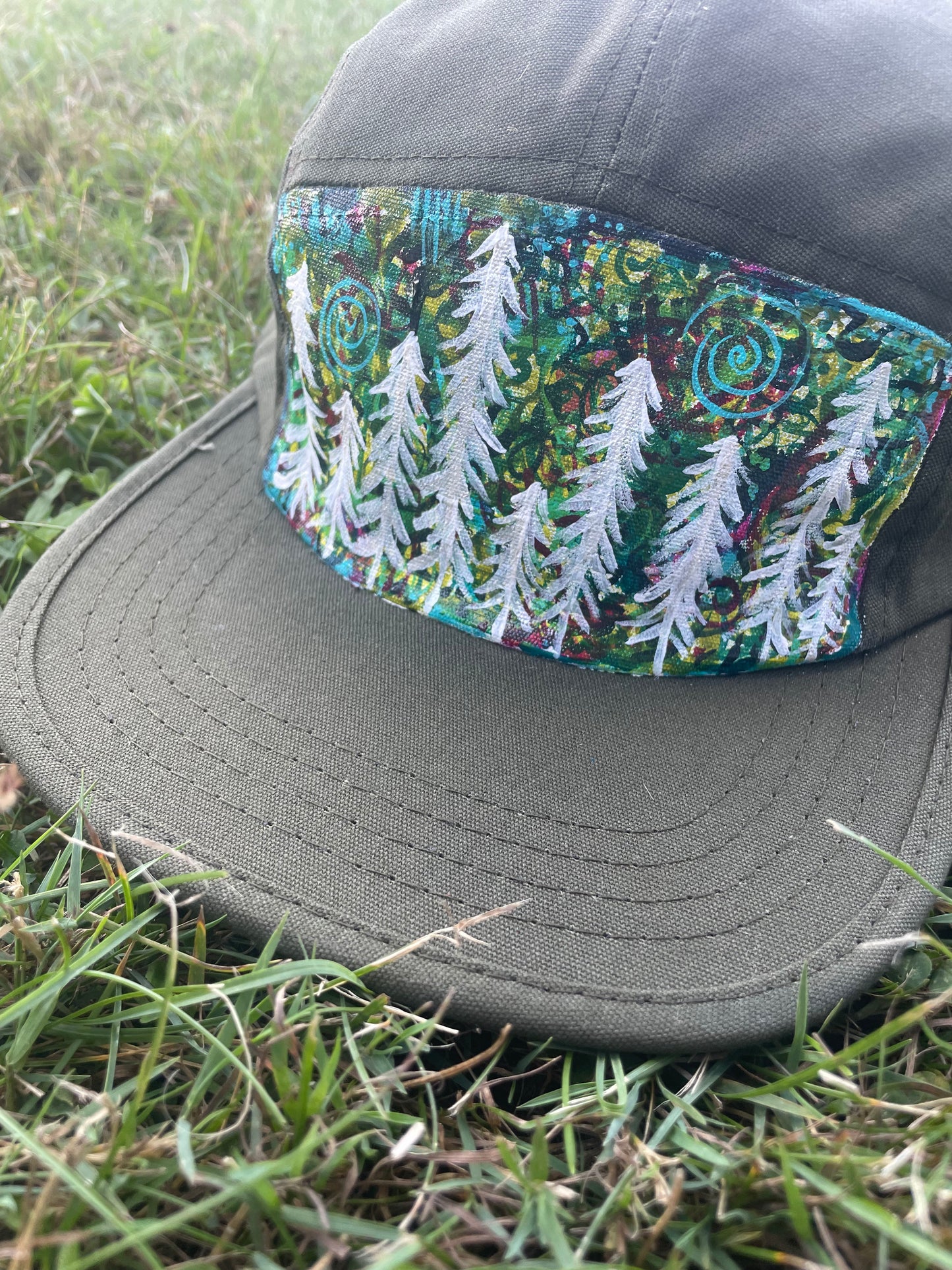 Custom Painted Hat