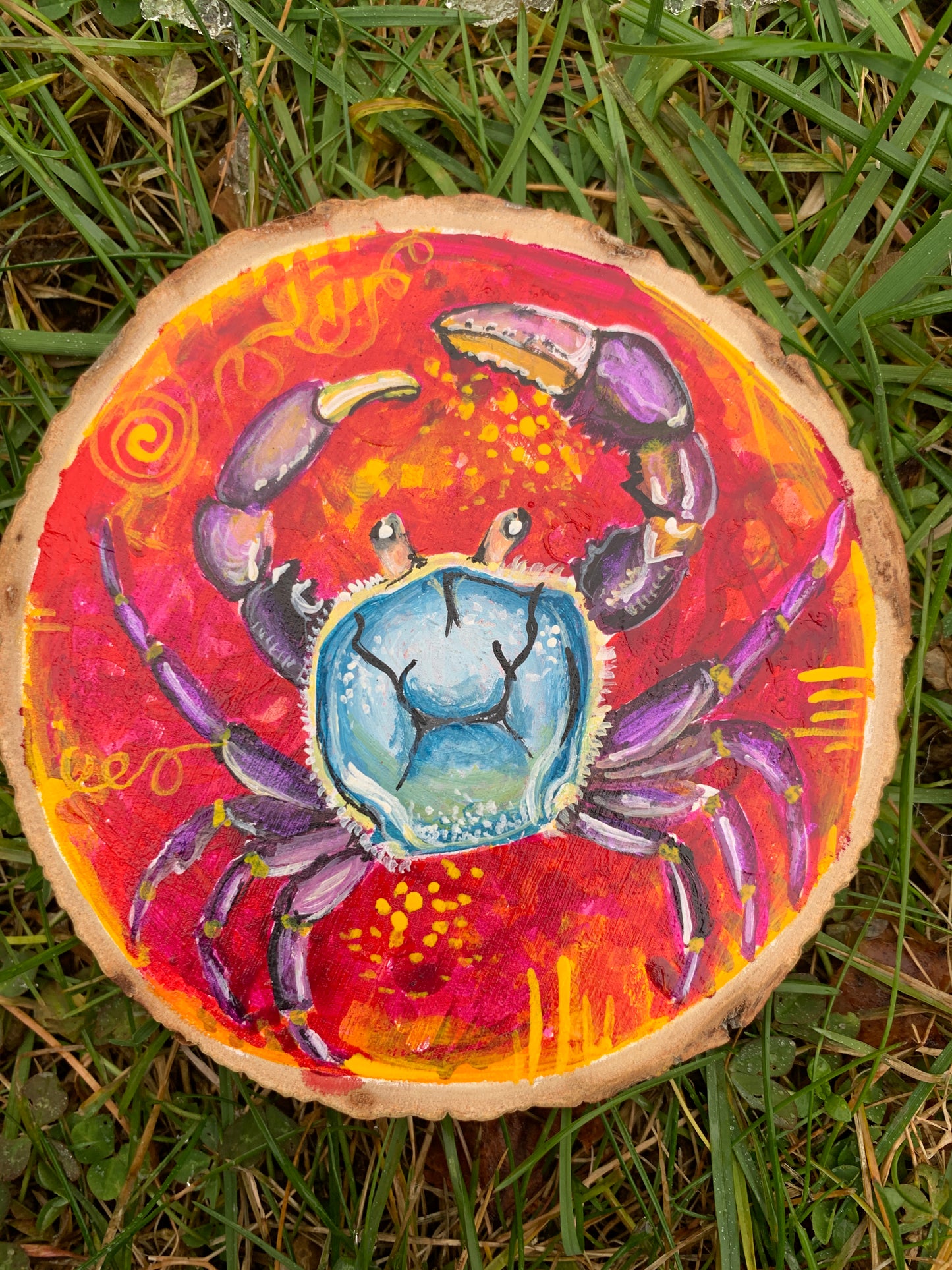Custom Painted Pet Portrait Ornament