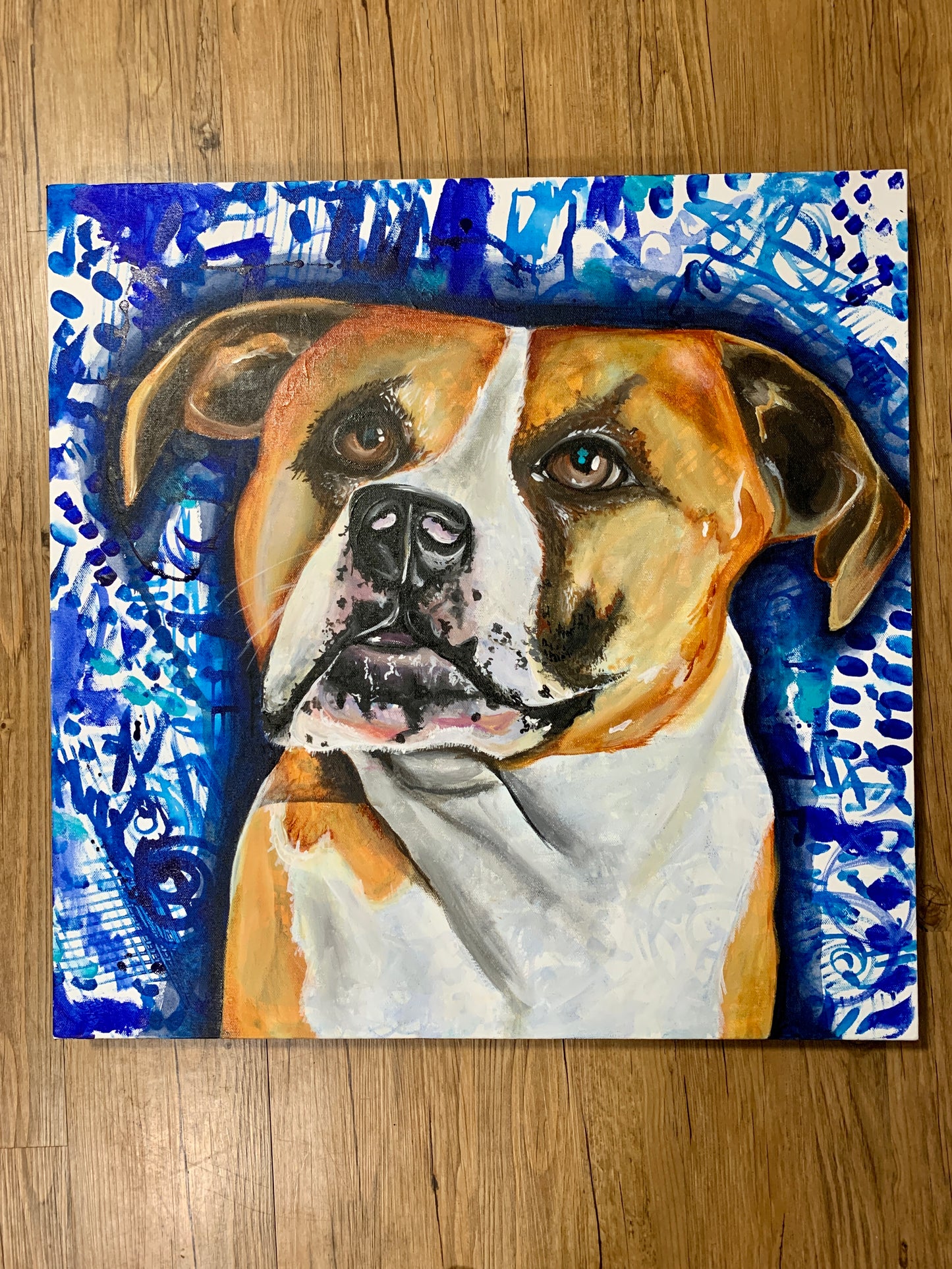 Custom Painted Pet Portrait