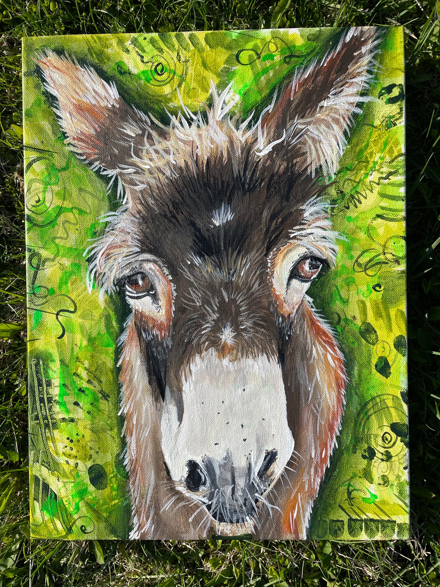 Custom Painted Pet Portrait