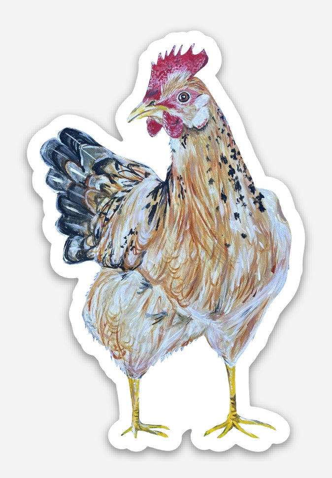 Chicken Vinyl Sticker