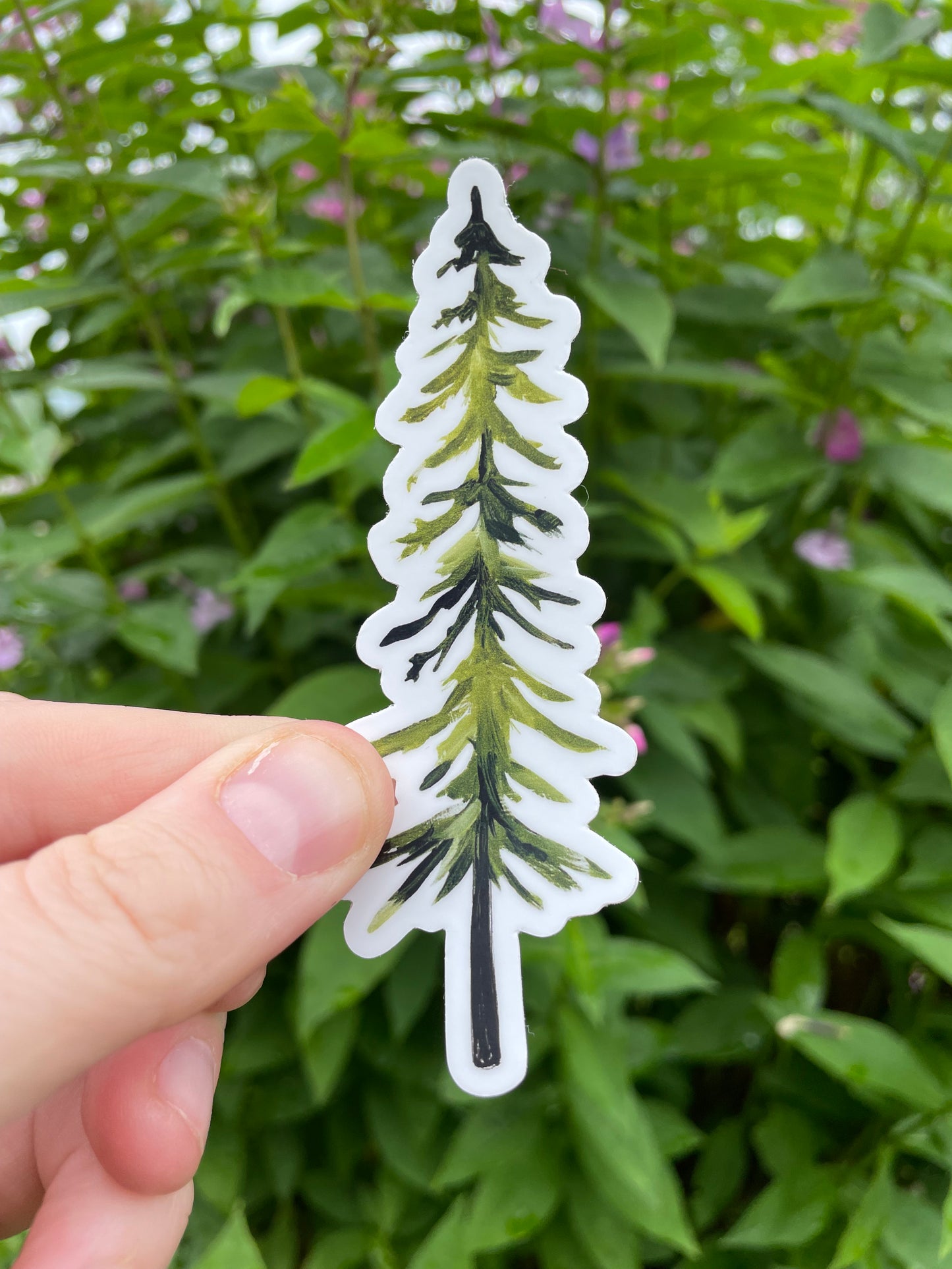 Pine Tree Vinyl Sticker