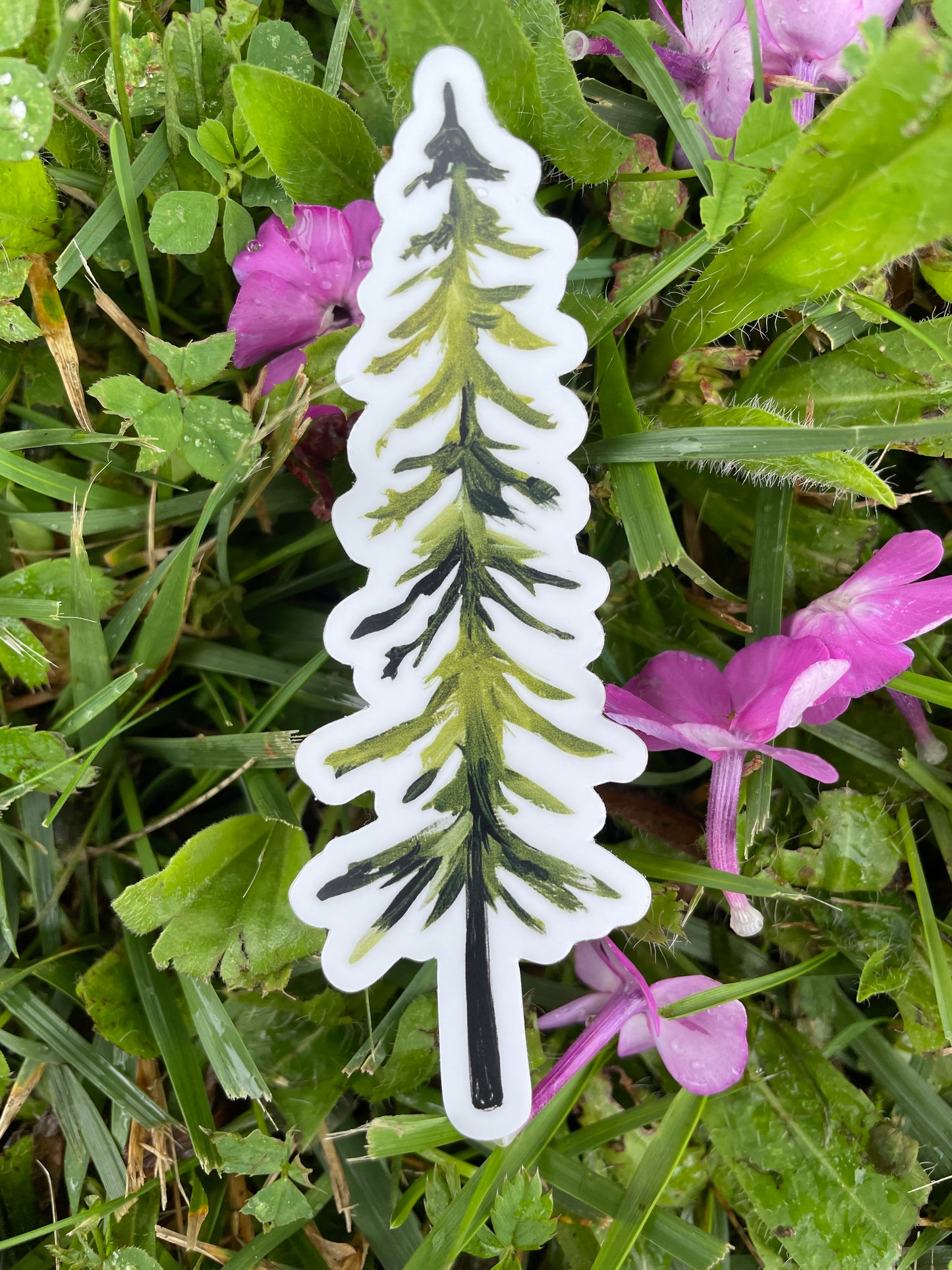 Pine Tree Vinyl Sticker