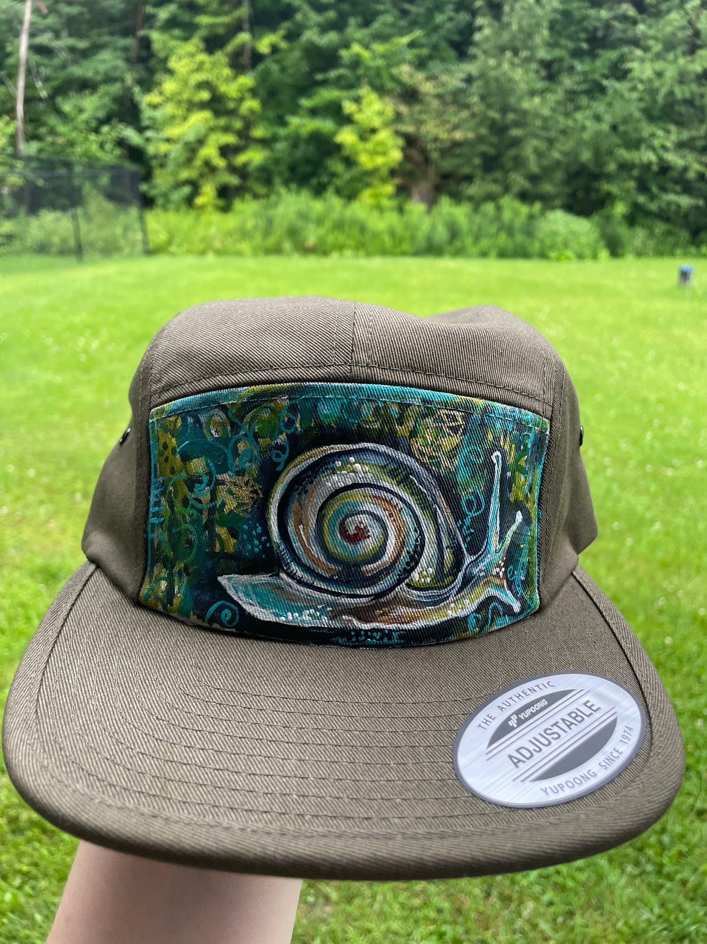 Custom Painted Hat