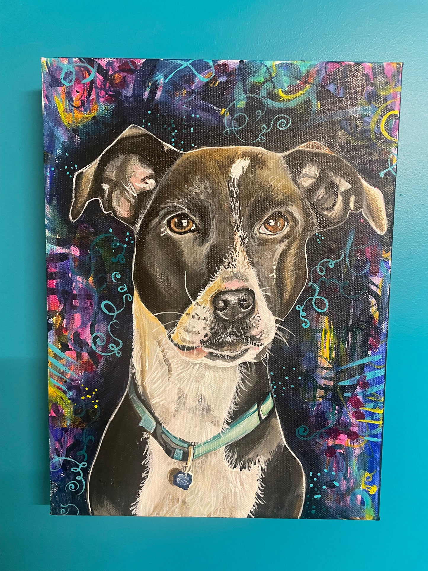 Custom Painted Pet Portrait