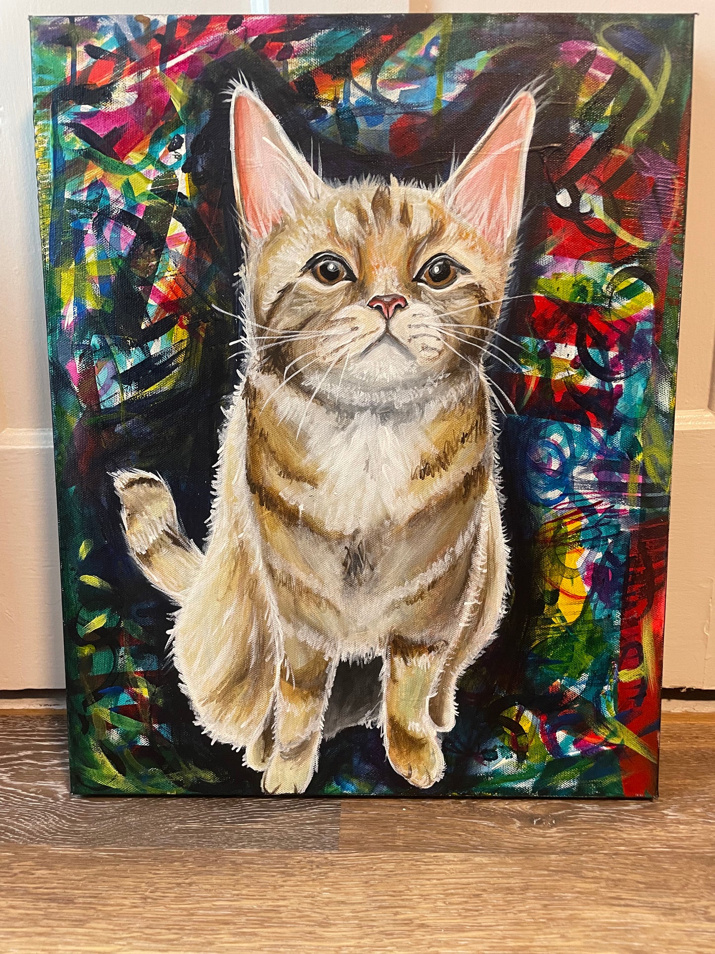 Custom Painted Pet Portrait