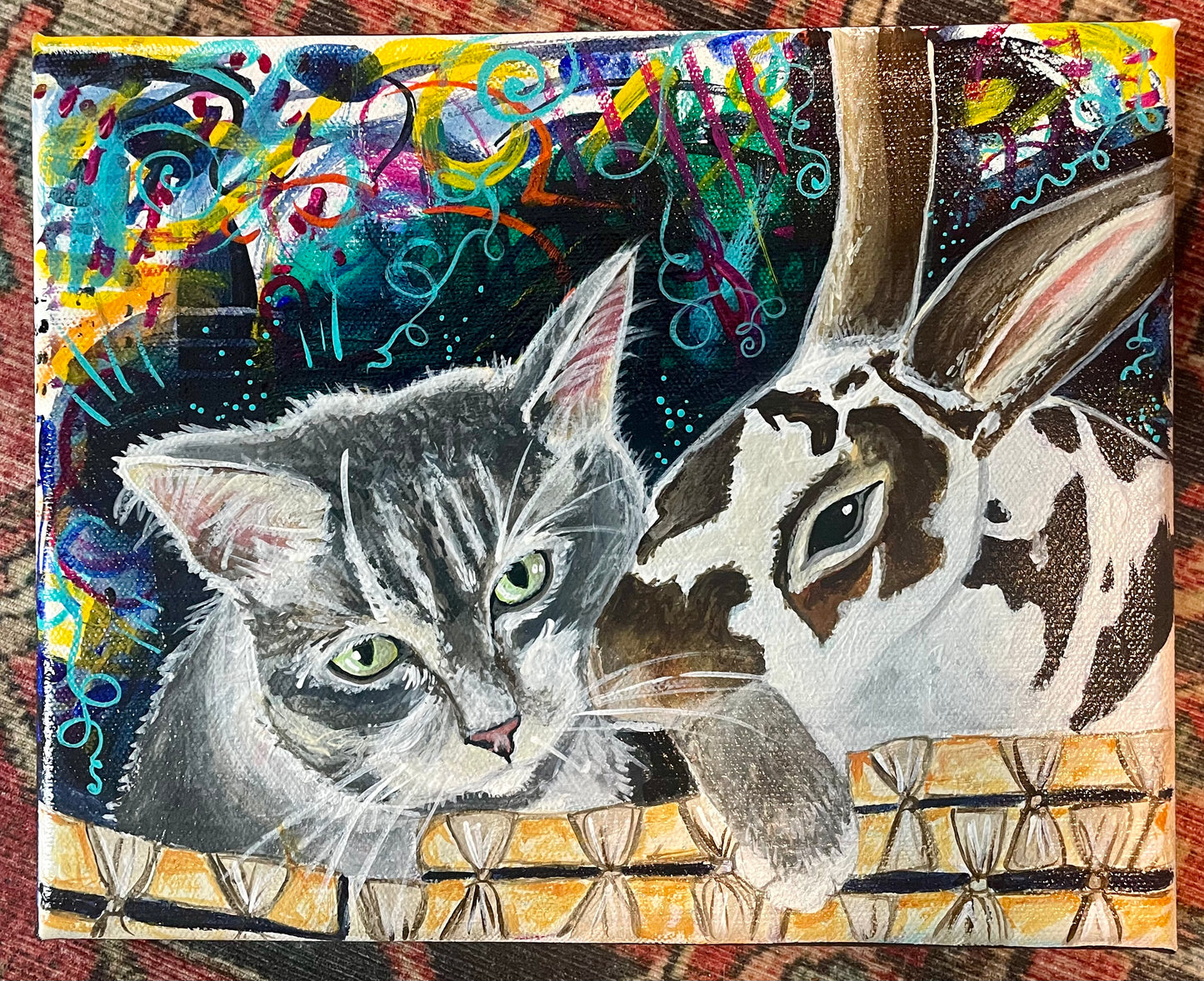 Custom Painted Pet Portrait