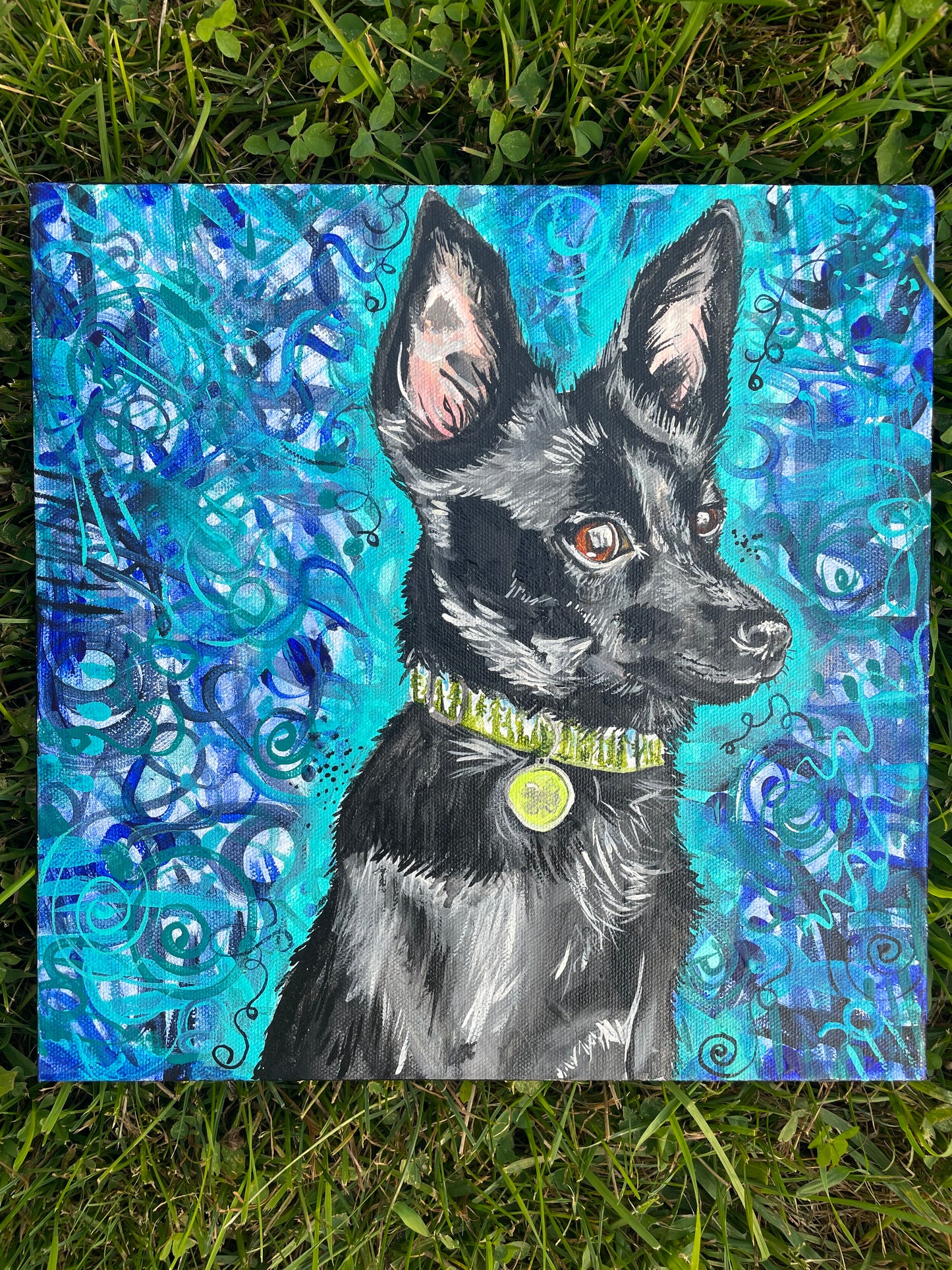 Custom Painted Pet Portrait