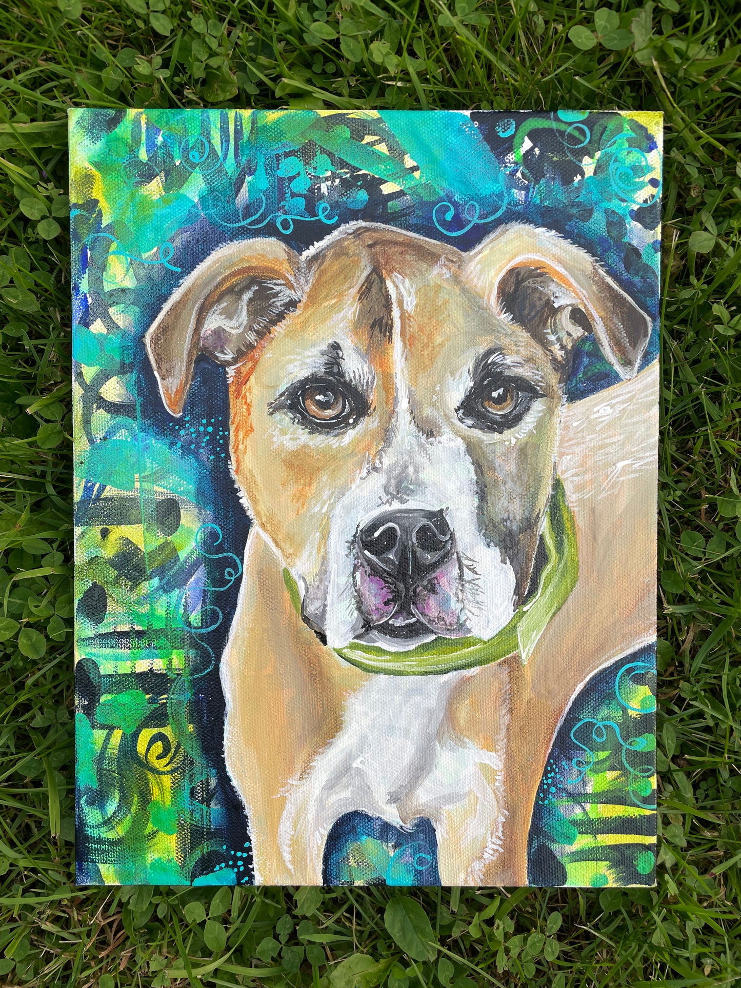 Custom Painted Pet Portrait