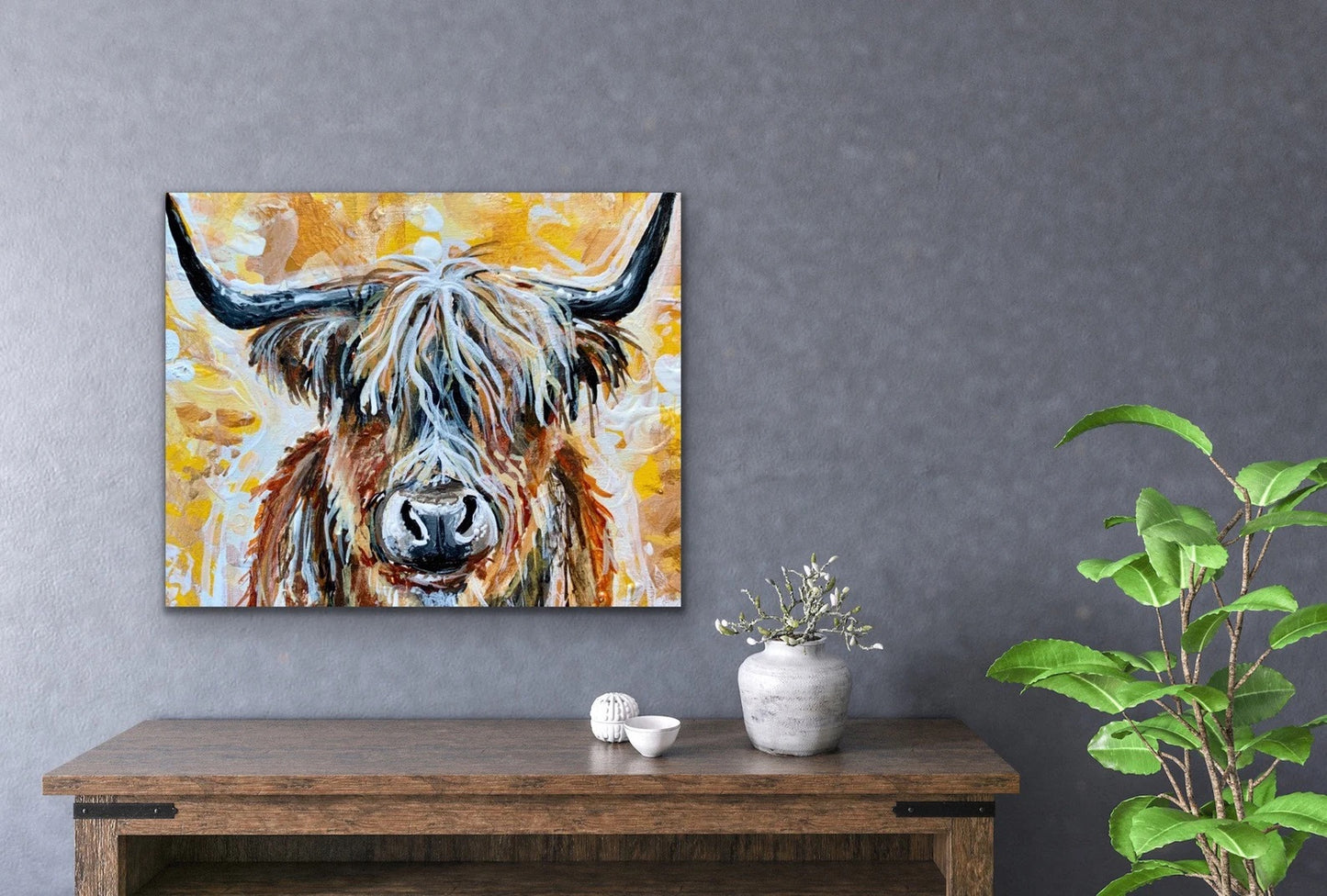 Highland Cow Print